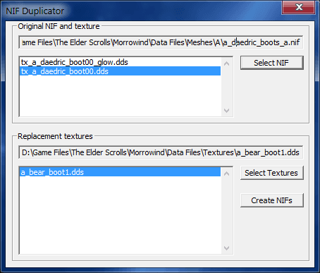 NIF Duplicator
