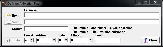Oblivion Animation Fixer (OAF)