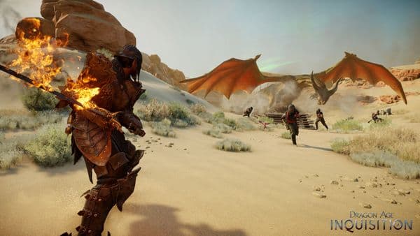 Dragon Age: Inquisition, скриншот, дракон