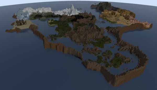Arktwend Land - Aerial view  - Day