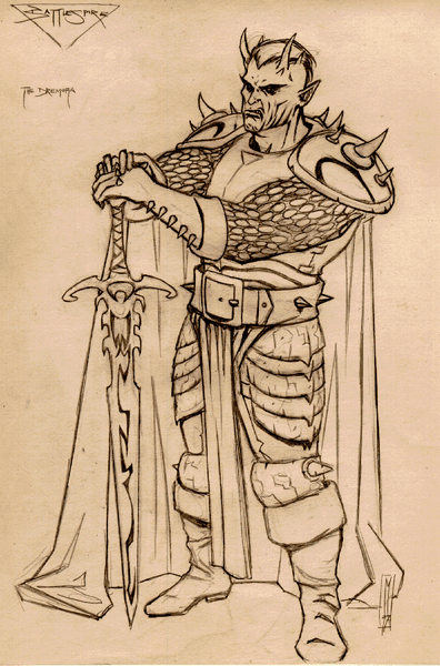 BATTLESPIRE. DAEDRA