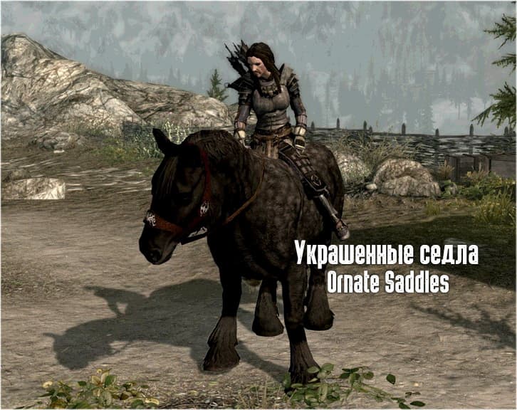 Украшенные седла
