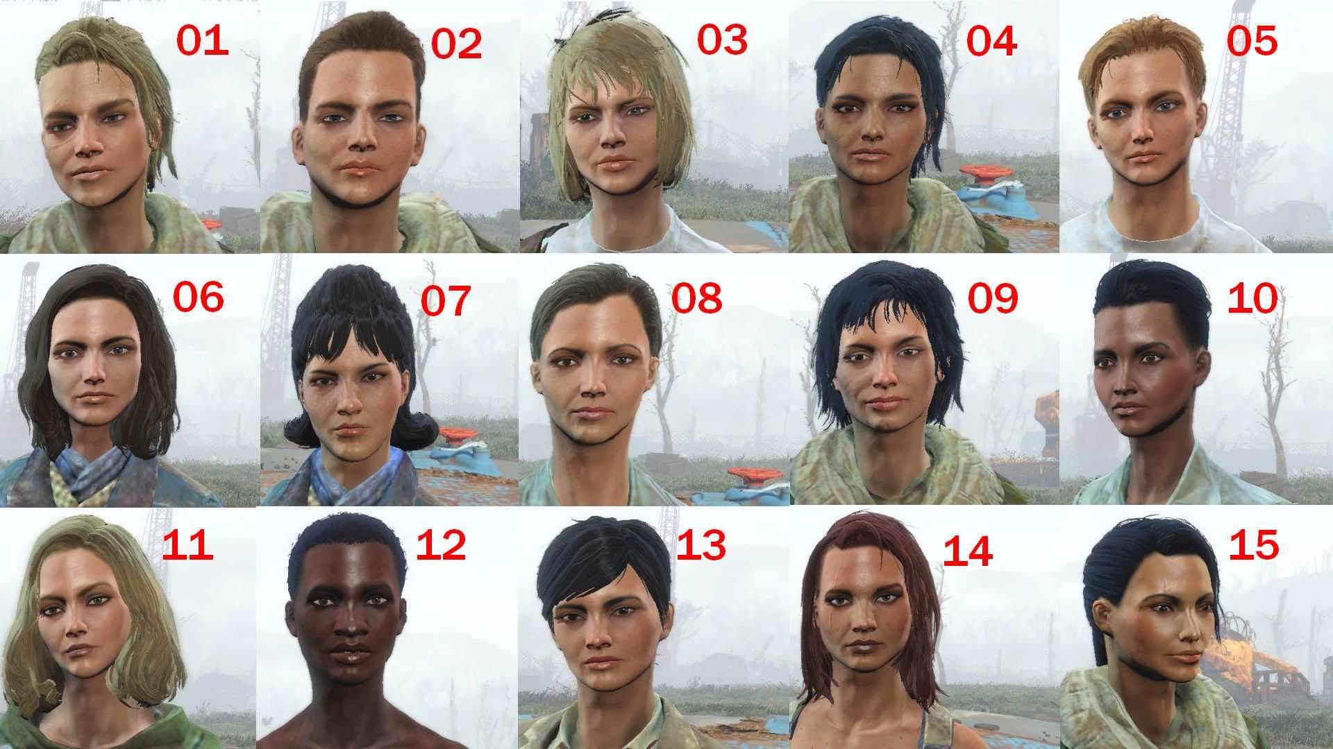 Уникальные настраиваемые поселенцы / Unique customizable settlers