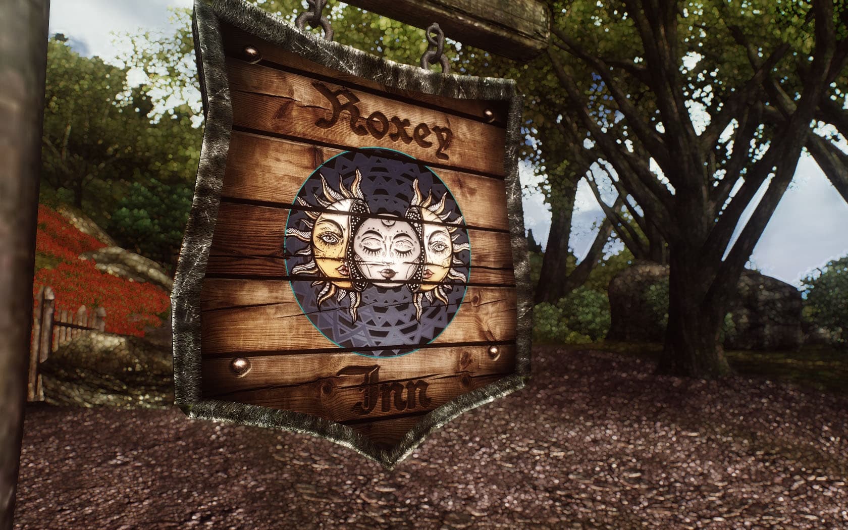 Retextured Inn Signs
