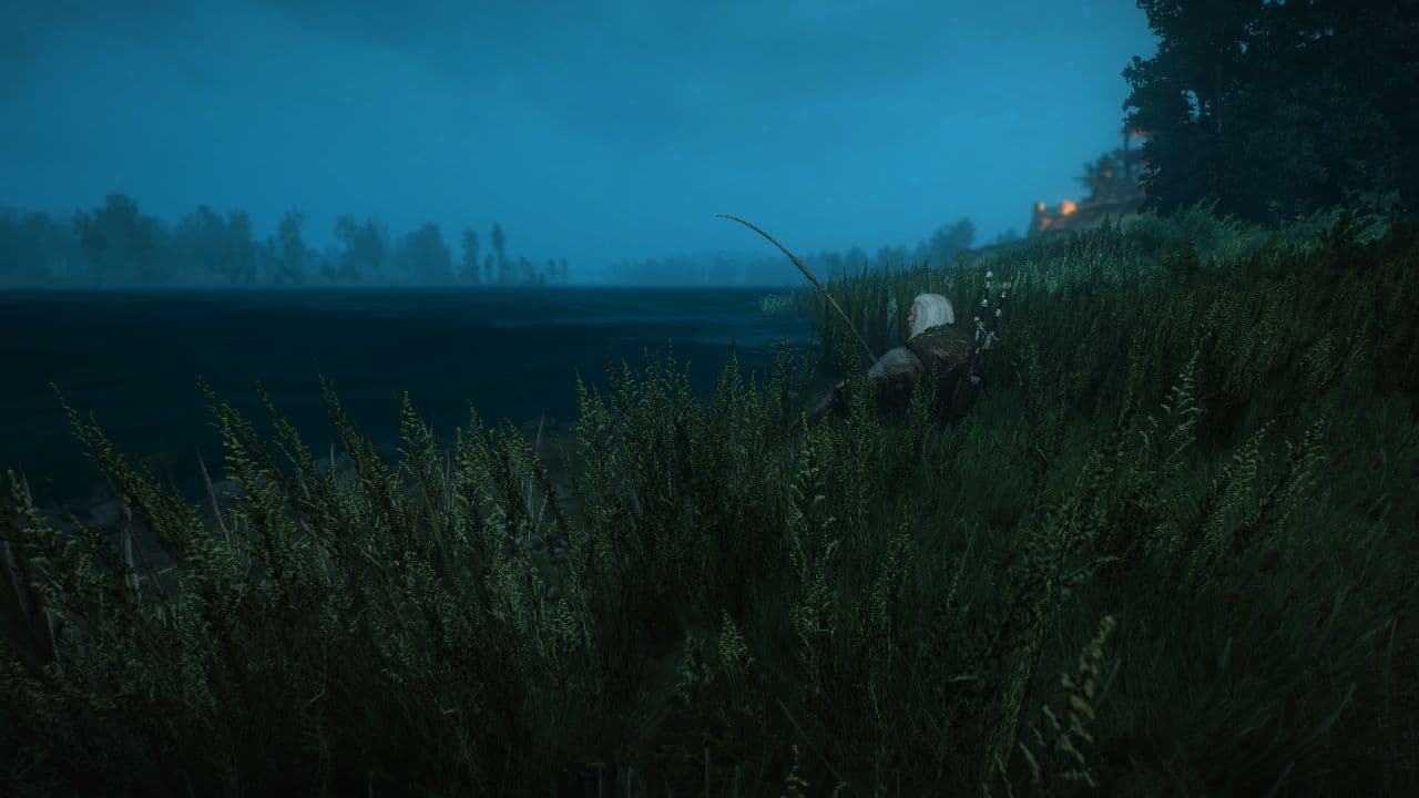 Рыбалка в Witcher 3