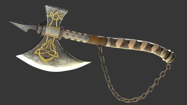Axe (Blender + SubsPainter)