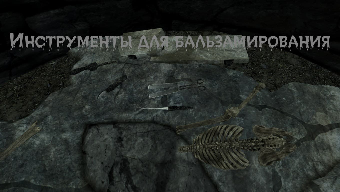 Инструменты для бальзамирования
