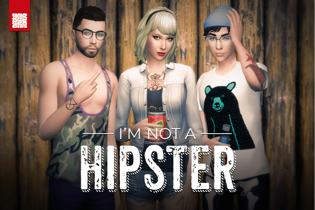 Набор одежды I'm Not A Hipster