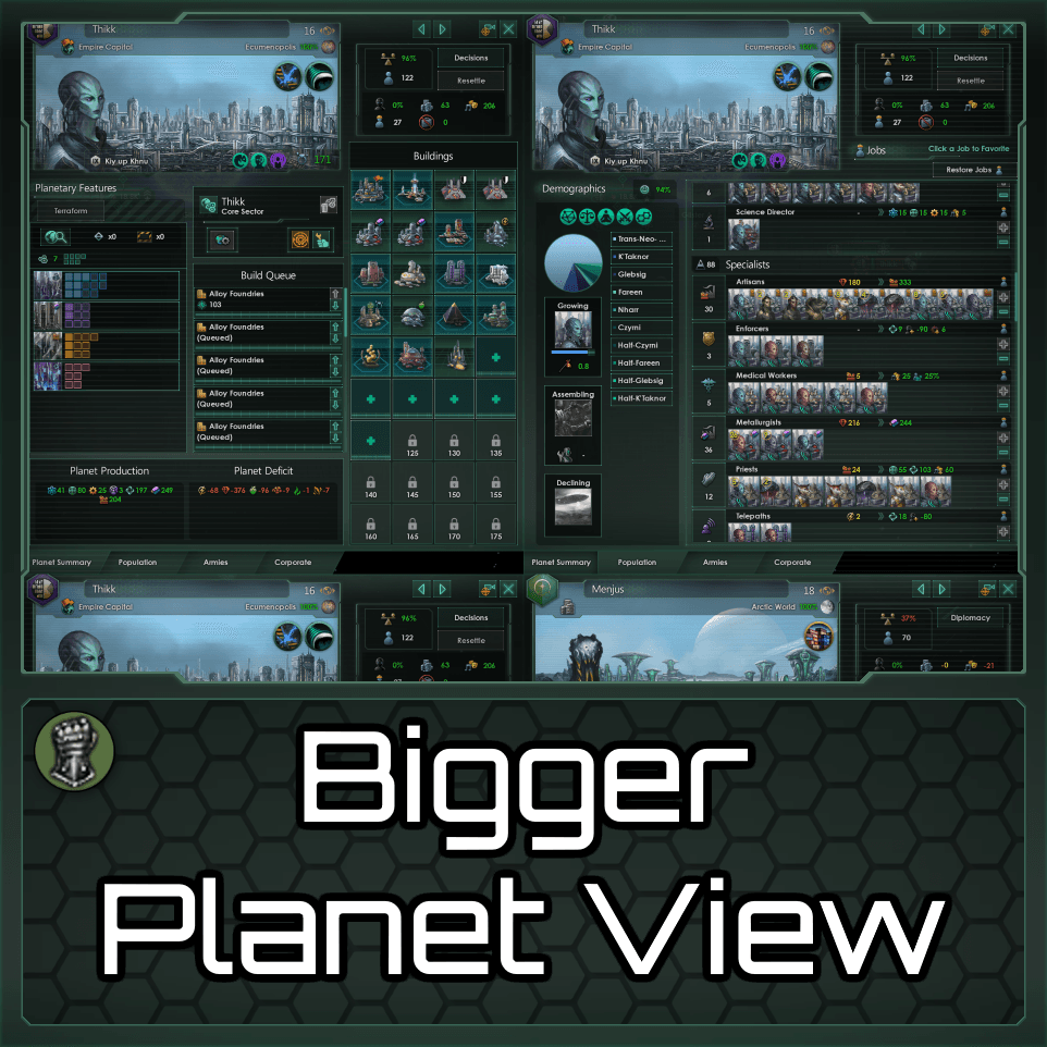 Bigger Planet View