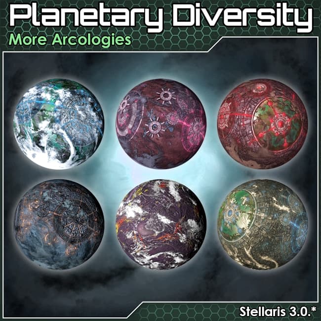 [Addon] Planetary Diversity: More Arcologies