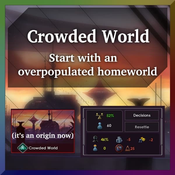 Crowded World Origin / Переполненный мир