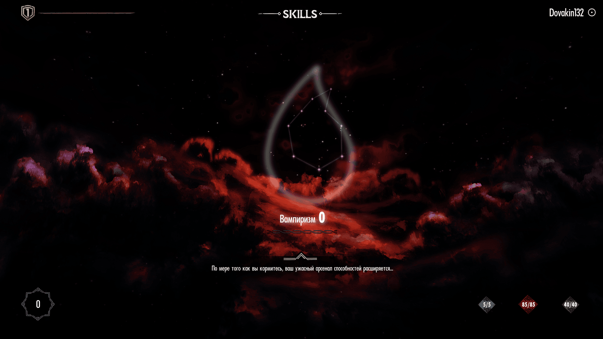 Haemophilia - A Custom Vampire Skill Tree