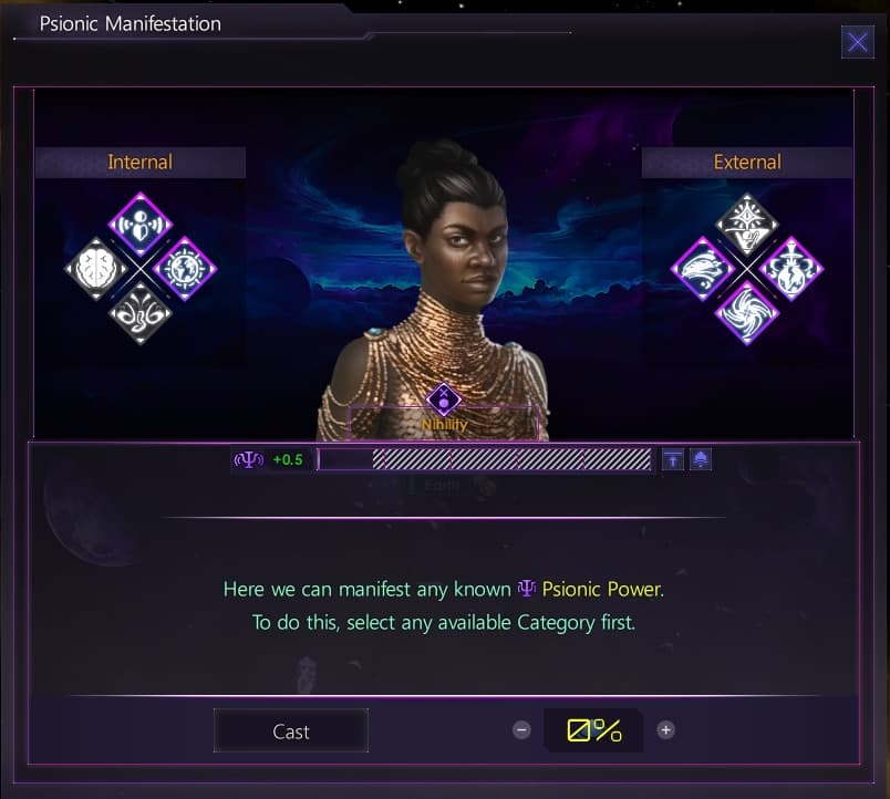 Psionic Species Expansion