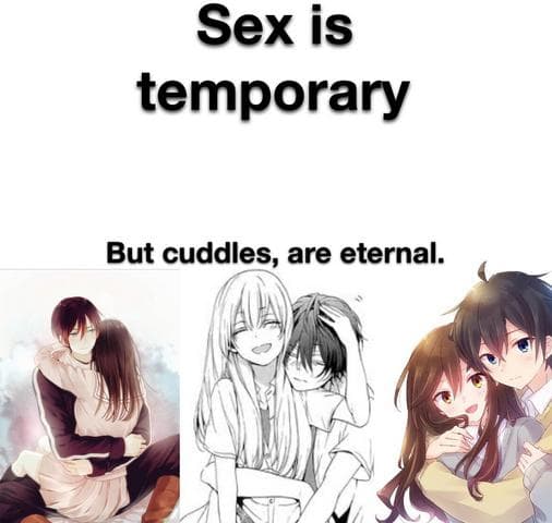 RESIST THE HORNY! AND JOIN THE ETERNAL CUDDLES!