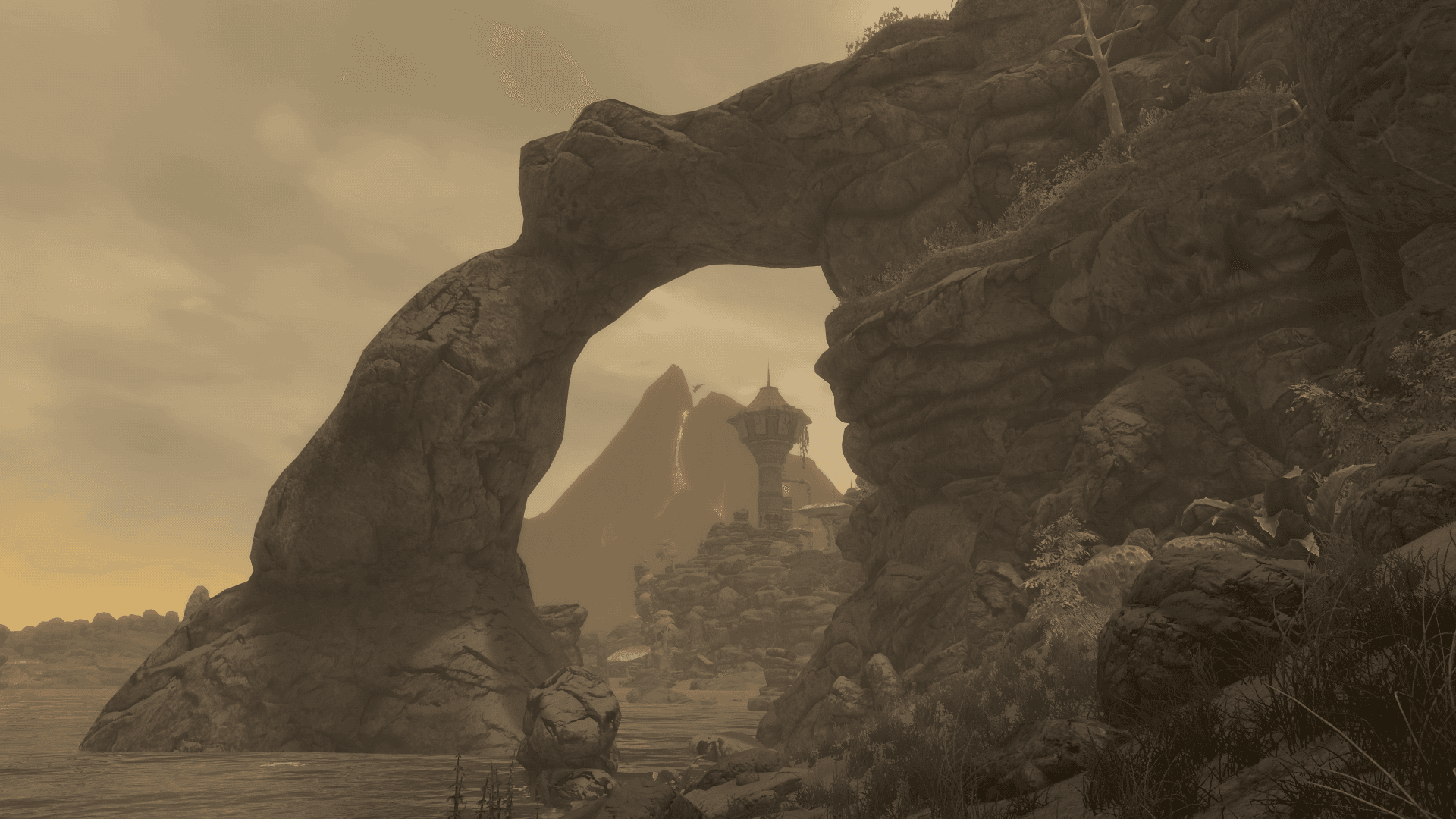 Разработчики Beyond Skyrim: Morrowind показали три новых скриншота северного Вварденфелла