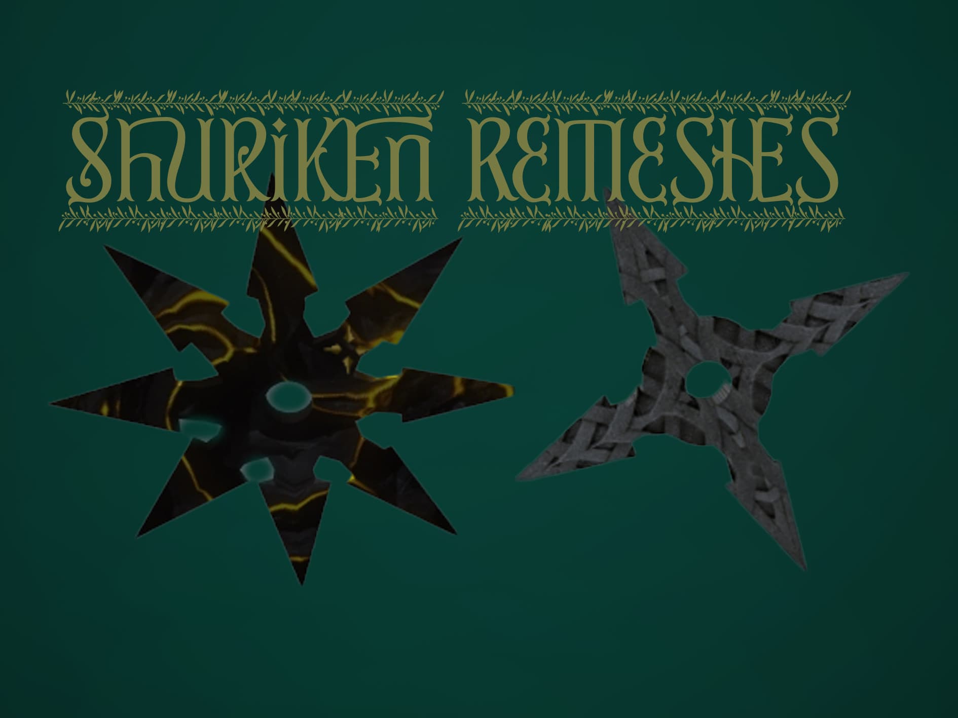 Shuriken ReMeshes
