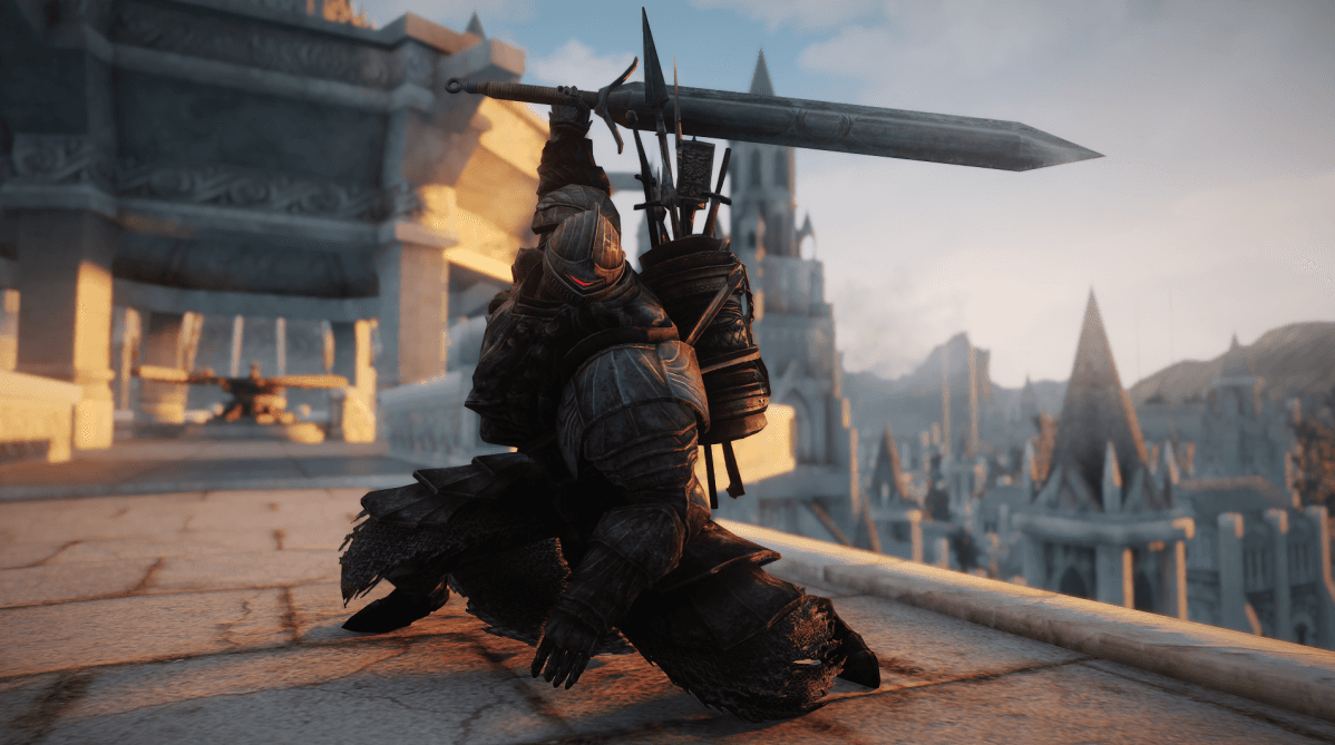 Моддер перенёс все локации из первой Dark Souls в Skyrim