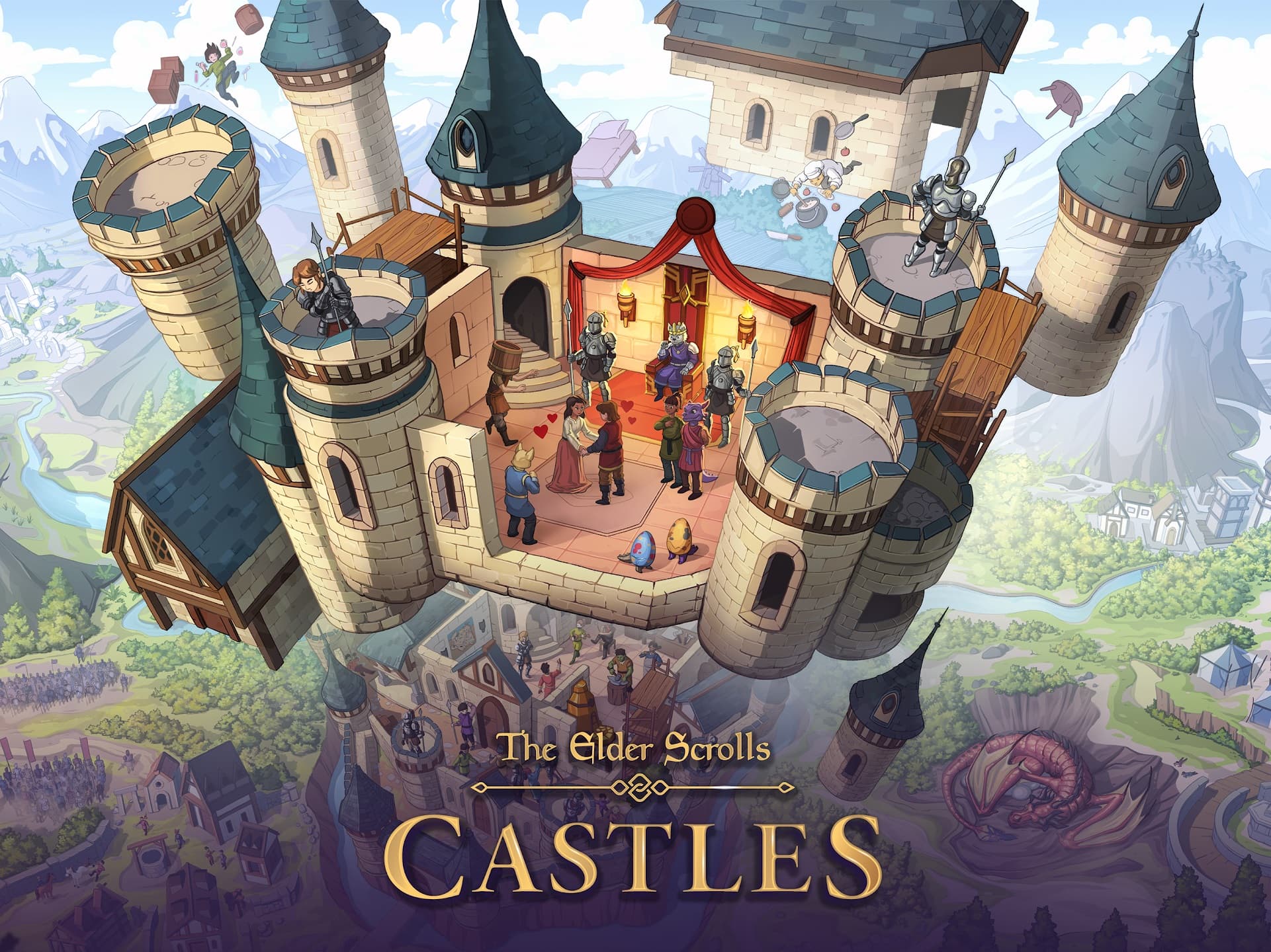 Новая игра The Elder Scrolls: Castles доступна в раннем доступе для Android