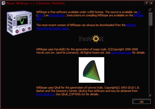 Nifskope 1.1.3 sp build for MW only