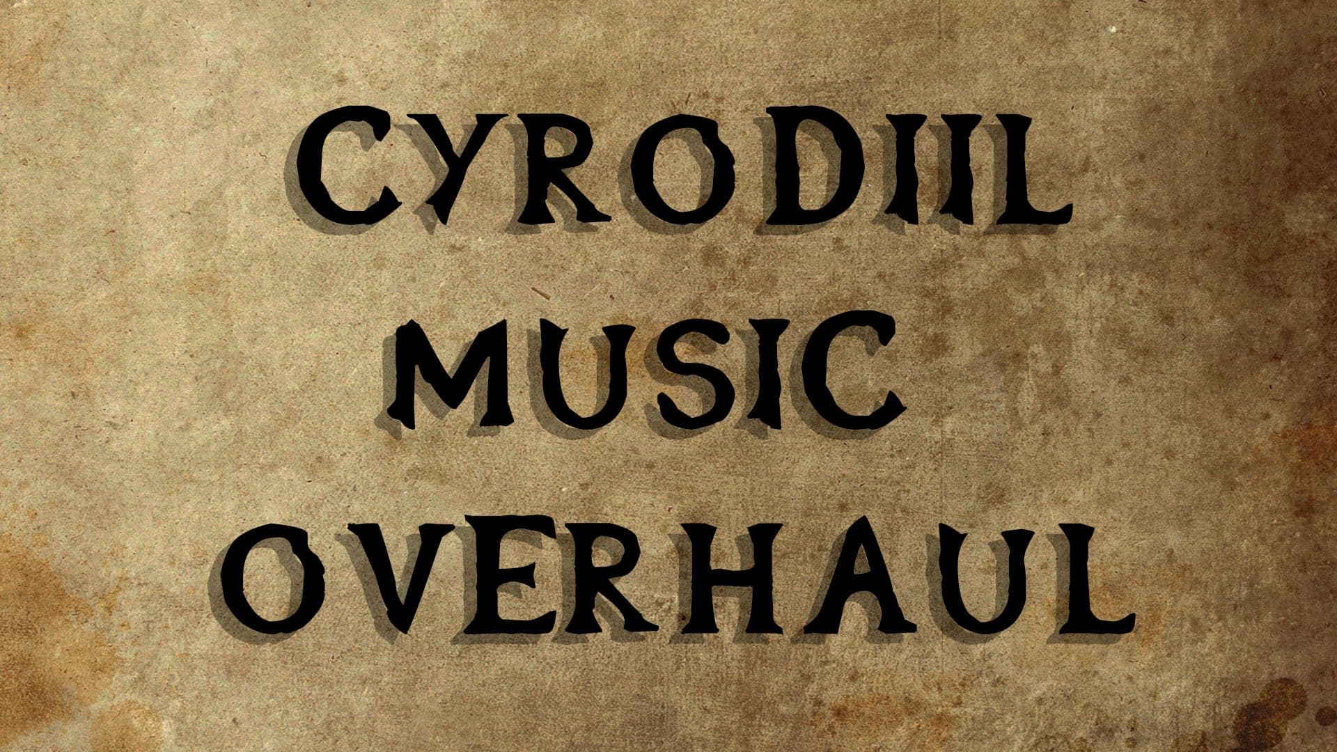 Cyrodiil Music Overhaul