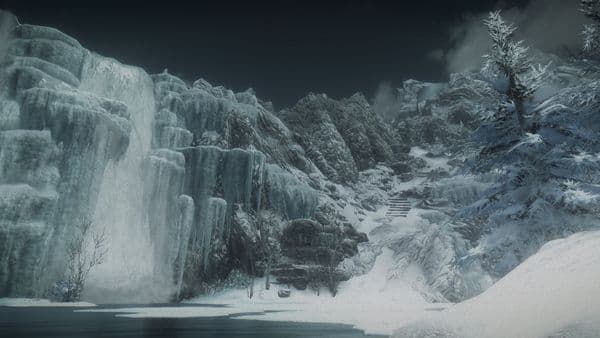 Ледяной водопад