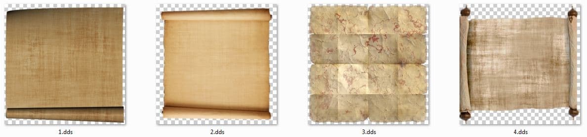 Vurt's Hi-res menubook and scroll pack