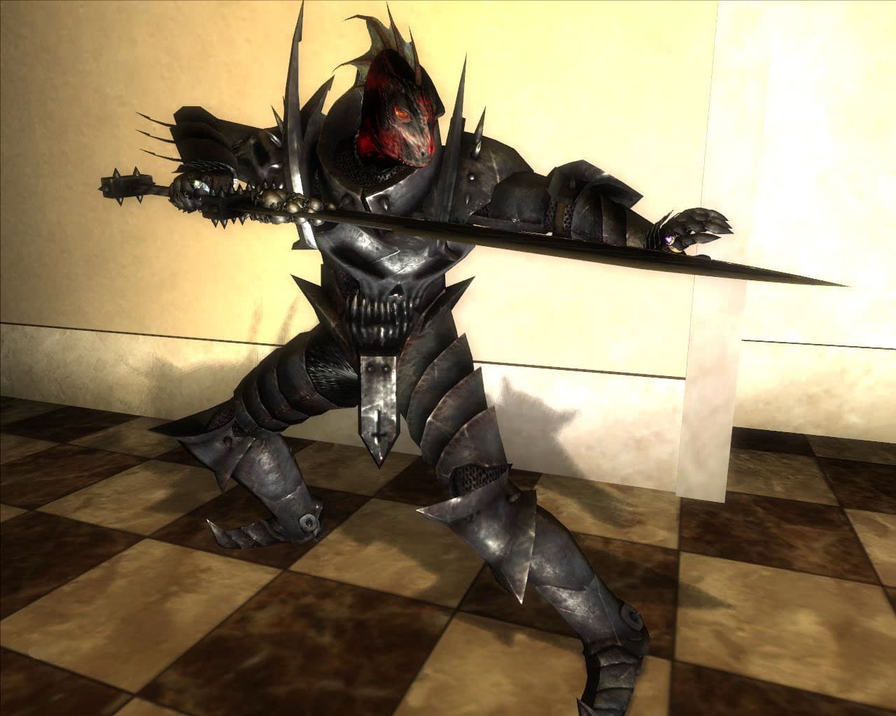 A CM Partner Companion Argonian Cog Rein