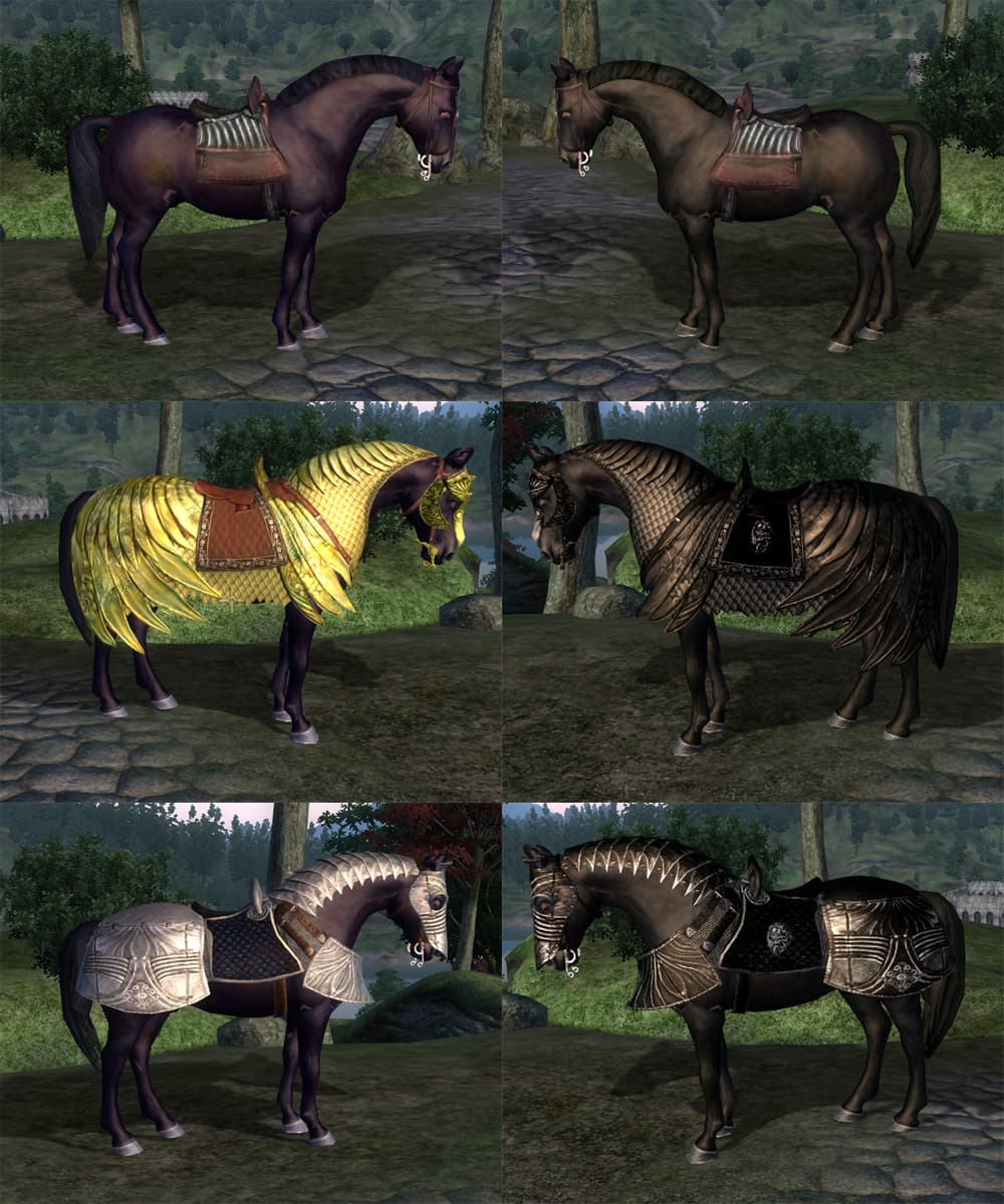 Black Horse and Armor Replacement
