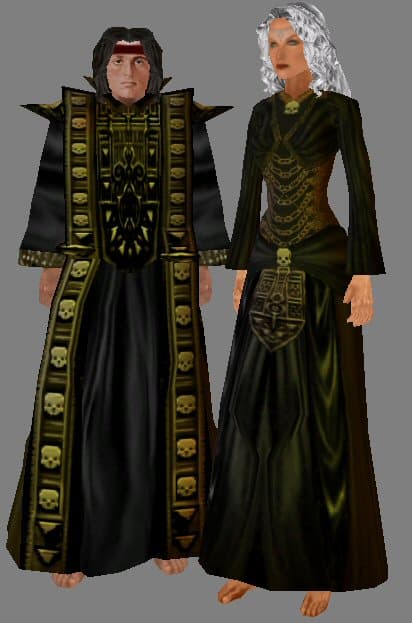 ICE Female Necromantic Robe