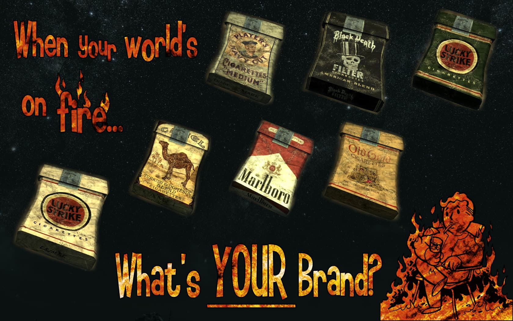 Whats Your Brand - Сigarette texture megapack