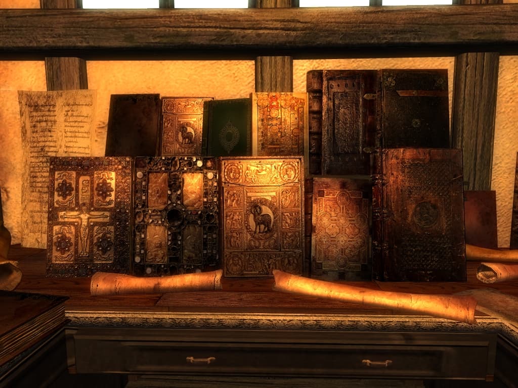 Medieval books Textures