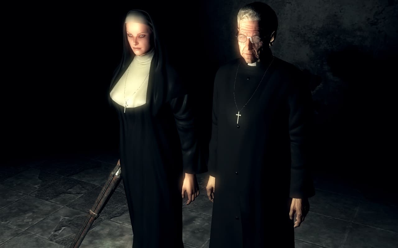 Father and Nun Clothes