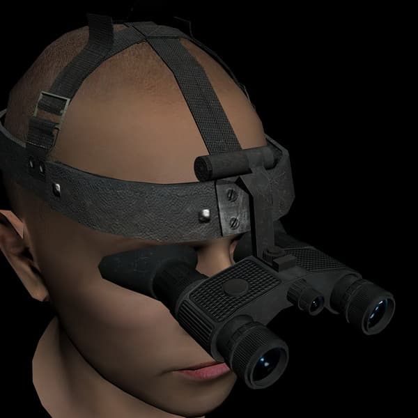Animated Night Vision Goggles