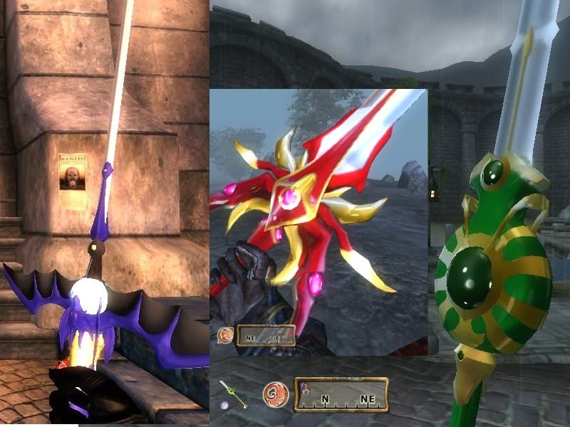 Magic Knight Rayearth Eskudo weapons