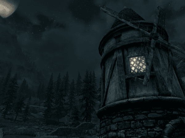Где же призрак мельника :D