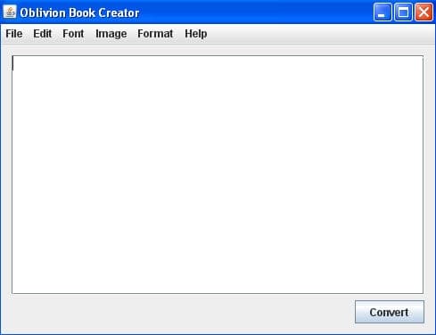 Oblivion Book Creator