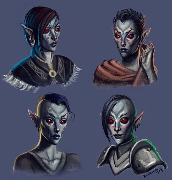 Dunmer ladies