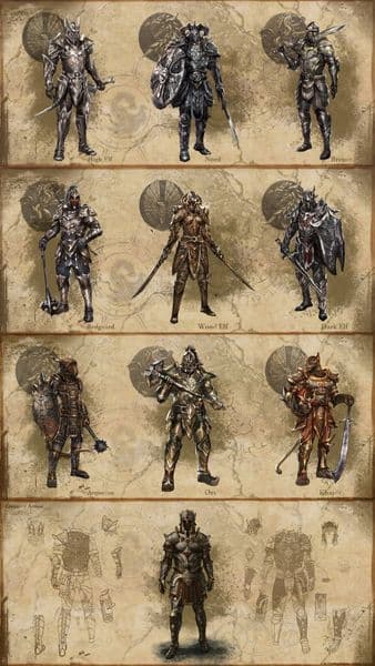 ESO Armor concepts