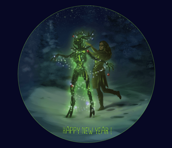 New year Spriggan (Или «В лесу родилась ёлочка»)
