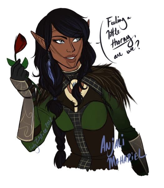 Dragon Age Anjali Doodle