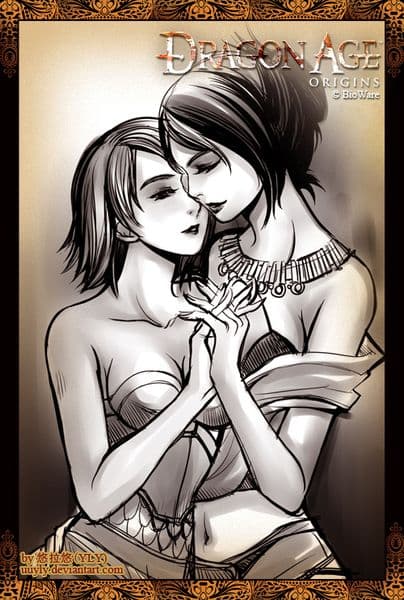 Leliana And Morrigan