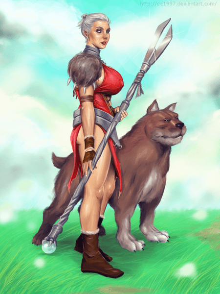 Wynne And Dog