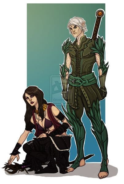 Fenris And Morrigan