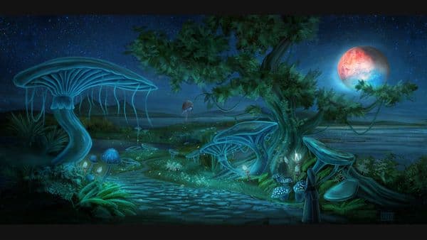 Ascadian Isles At night