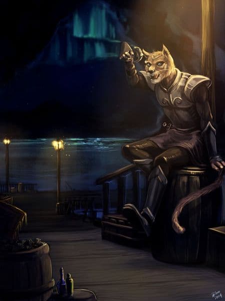 Khajiit And fish