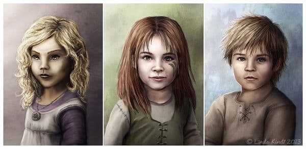 The Young Ones (Laraniel, Skaila, Bron)