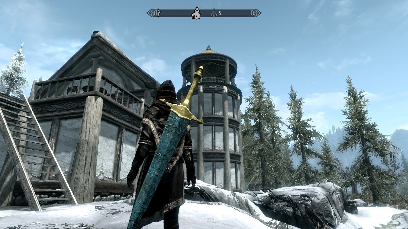 Большой лунный меч из Dark Souls