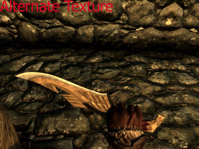 Elven Dagger Retexture