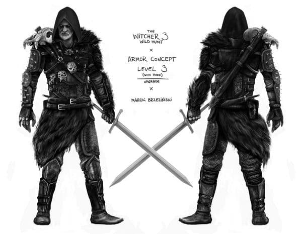 The Witcher 3: Wild Hunt armor concept