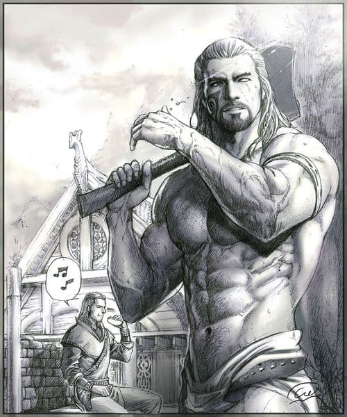 Argis and his master